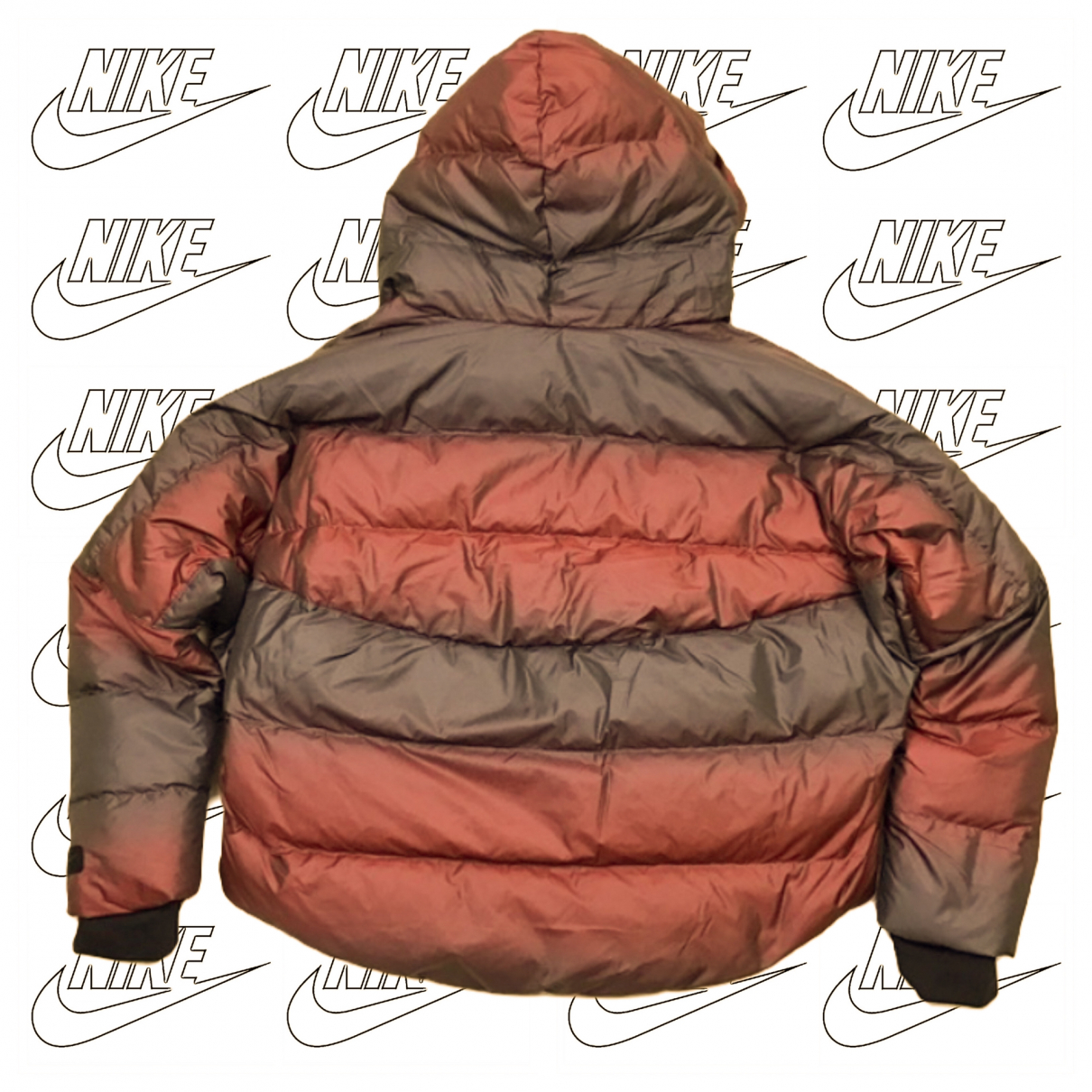 Coat Nike Burgundy size L International 